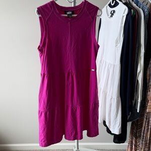 DKNY Fuchsia Sleeveless Mini Dress